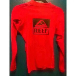 REEF Logo Rash Guard Size-Adult Small